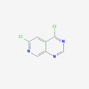 molecular formula C7H3Cl2N3 B064287 4,6-Dichloropyrido[3,4-d]pyrimidine CAS No. 171178-48-6