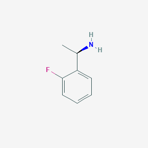 molecular formula C8H10FN B064289 (R)-1-(2-fluorophenyl)ethanamine CAS No. 185545-90-8