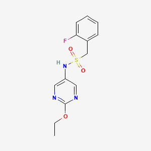 B6429144 N-(2-ethoxypyrimidin-5-yl)-1-(2-fluorophenyl)methanesulfonamide CAS No. 2329522-66-7