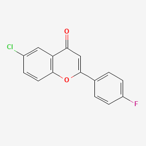 6-chloro-2-(4-fluorophenyl)-4H-chromen-4-one