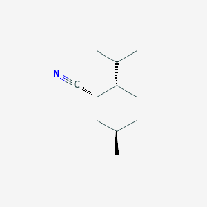 molecular formula C11H19N B064302 (1S,2S,5R)-Neomenthyl cyanide CAS No. 180978-26-1