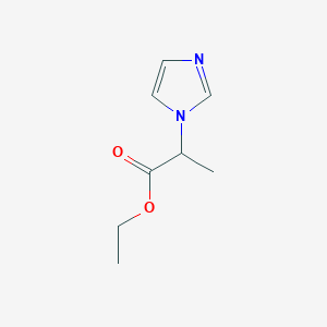 1H-Imidazole-1-aceticacid,alpha-methyl-,ethylester(9CI)