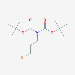 Bis(1,1-dimethylethyl)(3-bromopropyl) imidodicarbonate