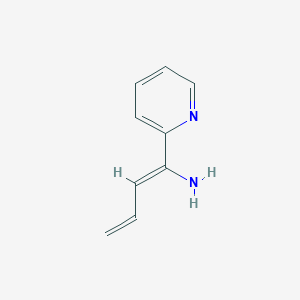 (1Z)-1-pyridin-2-ylbuta-1,3-dien-1-amine