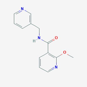 B6434193 2-methoxy-N-[(pyridin-3-yl)methyl]pyridine-3-carboxamide CAS No. 1234946-39-4