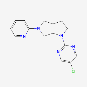 5-chloro-2-[5-(pyridin-2-yl)-octahydropyrrolo[3,4-b]pyrrol-1-yl]pyrimidine