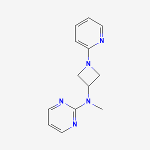 N-methyl-N-[1-(pyridin-2-yl)azetidin-3-yl]pyrimidin-2-amine