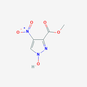 Methyl 1-hydroxy-4-nitro-1H-pyrazole-3-carboxylate