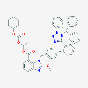 molecular formula C52H48N6O6 B064377 Trityl candesartan cilexetil CAS No. 170791-09-0