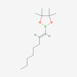 molecular formula C14H27BO2 B064396 trans-1-Octen-1-ylboronic acid pinacol ester CAS No. 170942-79-7