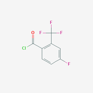 4-Fluoro-2-(trifluoromethyl)benzoyl chloride