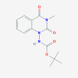 tert-Butyl (3-methyl-2,4-dioxo-3,4-dihydroquinazolin-1(2H)-yl)carbamate