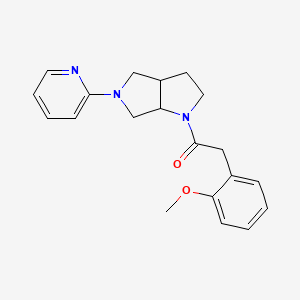 2-(2-methoxyphenyl)-1-[5-(pyridin-2-yl)-octahydropyrrolo[3,4-b]pyrrol-1-yl]ethan-1-one