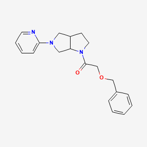 2-(benzyloxy)-1-[5-(pyridin-2-yl)-octahydropyrrolo[3,4-b]pyrrol-1-yl]ethan-1-one