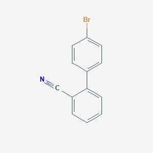 molecular formula C13H8BrN B064408 2-(4-Bromophenyl)benzonitrile CAS No. 168072-17-1