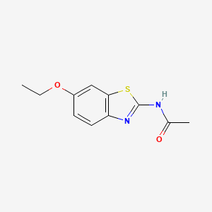 N-(6-ethoxy-1,3-benzothiazol-2-yl)acetamide