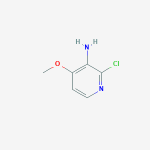 molecular formula C6H7ClN2O B064438 2-Chloro-4-methoxypyridin-3-amine CAS No. 173435-34-2