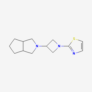 2-(3-{octahydrocyclopenta[c]pyrrol-2-yl}azetidin-1-yl)-1,3-thiazole