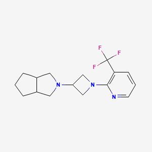 2-(3-{octahydrocyclopenta[c]pyrrol-2-yl}azetidin-1-yl)-3-(trifluoromethyl)pyridine