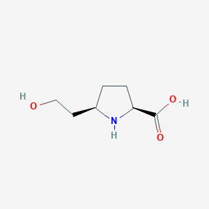 L-Proline, 5-(2-hydroxyethyl)-, cis-(9CI)