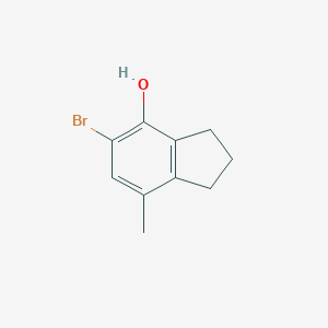 5-Bromo-7-methylindan-4-ol