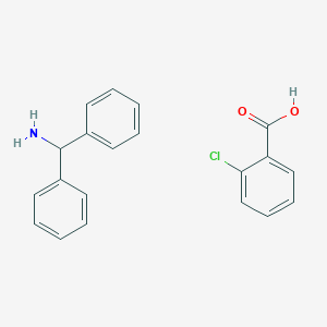 Benzenemethanamine, alpha-phenyl-, 2-chlorobenzoate