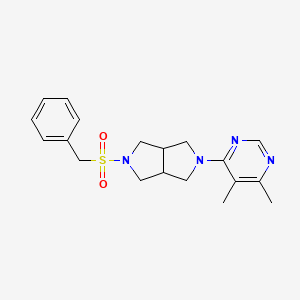 4,5-dimethyl-6-{5-phenylmethanesulfonyl-octahydropyrrolo[3,4-c]pyrrol-2-yl}pyrimidine