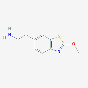 2-(2-Methoxy-1,3-benzothiazol-6-yl)ethanamine