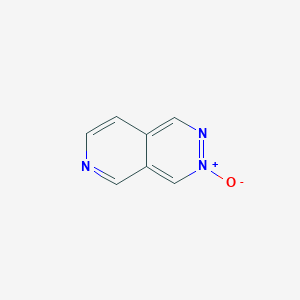 molecular formula C7H5N3O B064569 Pyrido(3,4-d)pyridazine 3-oxide CAS No. 162022-86-8