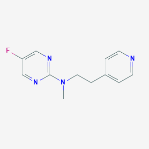 5-fluoro-N-methyl-N-[2-(pyridin-4-yl)ethyl]pyrimidin-2-amine