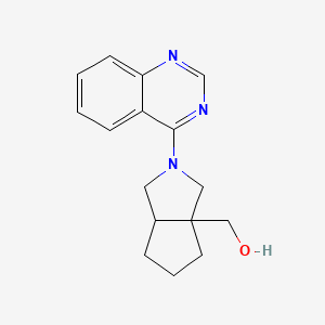 [2-(quinazolin-4-yl)-octahydrocyclopenta[c]pyrrol-3a-yl]methanol