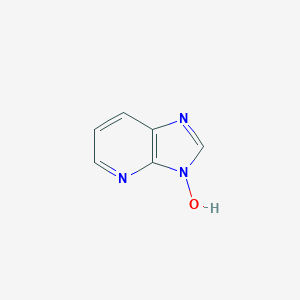 molecular formula C6H5N3O B064574 3H-Imidazo[4,5-b]pyridin-3-ol CAS No. 185839-74-1