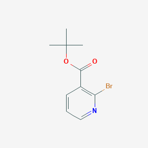 molecular formula C10H12BrNO2 B064581 tert-Butyl 2-bromonicotinate CAS No. 168629-64-9