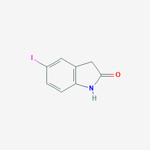molecular formula C8H6INO B064591 5-Iodoindolin-2-one CAS No. 193354-13-1