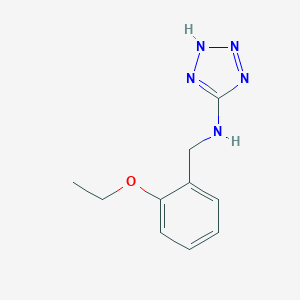 N-[(2-ethoxyphenyl)methyl]-2H-tetrazol-5-amine