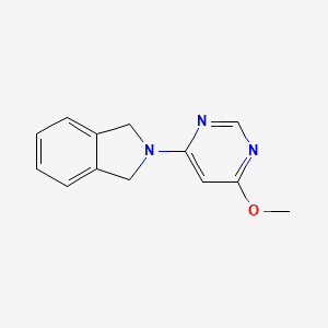 2-(6-methoxypyrimidin-4-yl)-2,3-dihydro-1H-isoindole