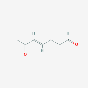 (E)-6-Oxohept-4-enal