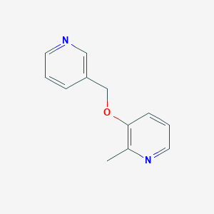molecular formula C12H12N2O B6464373 2-methyl-3-[(pyridin-3-yl)methoxy]pyridine CAS No. 2640948-62-3
