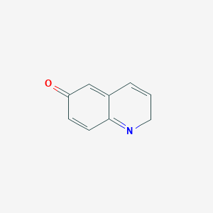 molecular formula C9H7NO B064647 Quinolin-6(2H)-one CAS No. 189103-21-7