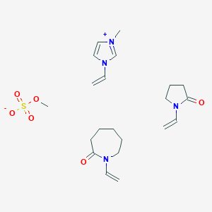 molecular formula C21H34N4O6S B064671 Luviquat Hold CAS No. 174761-16-1