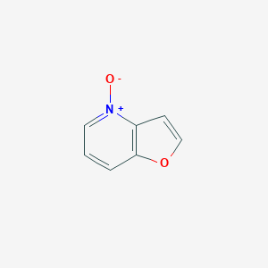 molecular formula C7H5NO2 B064691 Furo[3,2-b]pyridine 4-oxide CAS No. 181526-18-1