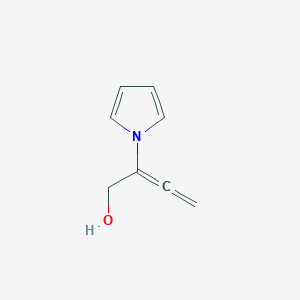 molecular formula C8H9NO B064694 beta-Ethenylidene-1H-pyrrole-1-ethanol CAS No. 175352-02-0