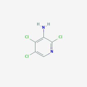 molecular formula C5H3Cl3N2 B064762 2,4,5-Trichloropyridin-3-amine CAS No. 173435-47-7