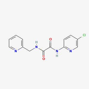 N-(5-chloropyridin-2-yl)-N'-[(pyridin-2-yl)methyl]ethanediamide