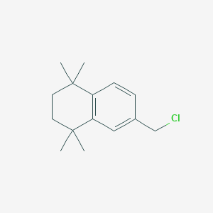 molecular formula C15H21Cl B064814 6-(Chloromethyl)-1,1,4,4-tetramethyl-1,2,3,4-tetrahydronaphthalene CAS No. 163117-71-3