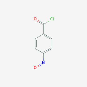 molecular formula C7H4ClNO2 B064816 4-Nitrosobenzoyl chloride CAS No. 176843-81-5