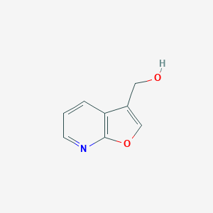 molecular formula C8H7NO2 B064826 Furo[2,3-b]pyridin-3-ylmethanol CAS No. 193284-86-5