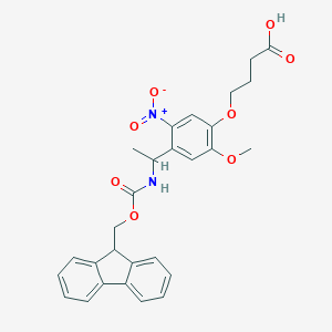 molecular formula C28H28N2O8 B064837 Fmoc-光连接剂 CAS No. 162827-98-7