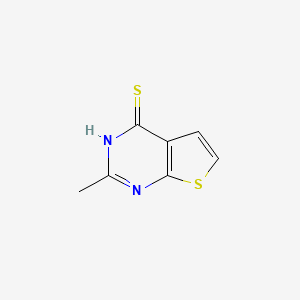 2-methyl-3H,4H-thieno[2,3-d]pyrimidine-4-thione