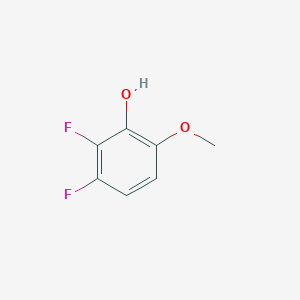 molecular formula C7H6F2O2 B064891 2,3-Difluoro-6-methoxyphenol CAS No. 186306-70-7